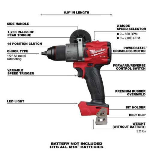 M18 FUEL 1/2" Drill Driver