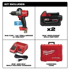 M18 FUEL 1/2" Drill/Driver w/ ONE-KEY Kit