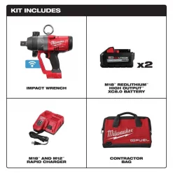 M18 FUEL™ Cordless 1" High Torque Impact Wrench w/ ONE-KEY™ Kit