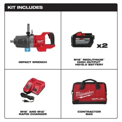 M18 1" High Torque Impact Wrench Kit