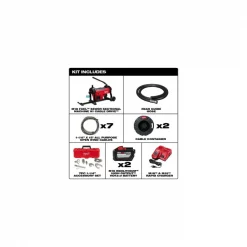 200 ft Cordless Drain Cleaning Machine, 18.0 V