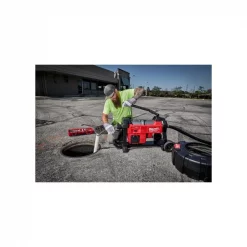 Milwaukee 200 ft Cordless Drain Cleaning Machine, 18.0 V 9 200 ft Cordless Drain Cleaning Machine, 18.0 V