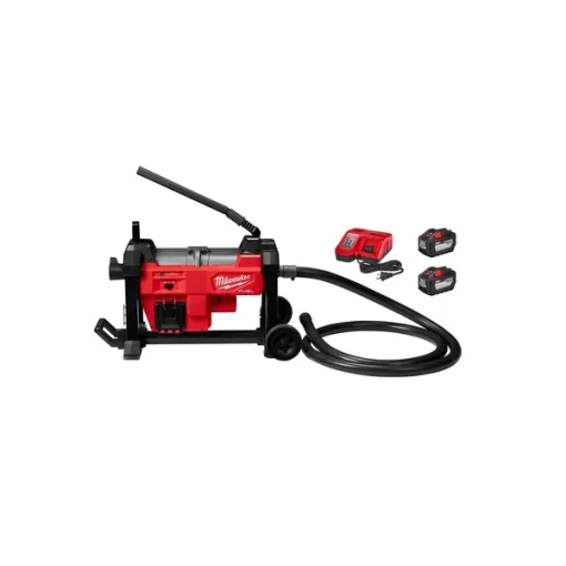 Milwaukee 200 ft Cordless Drain Cleaning Machine, 18.0 V 1 200 ft Cordless Drain Cleaning Machine, 18.0 V