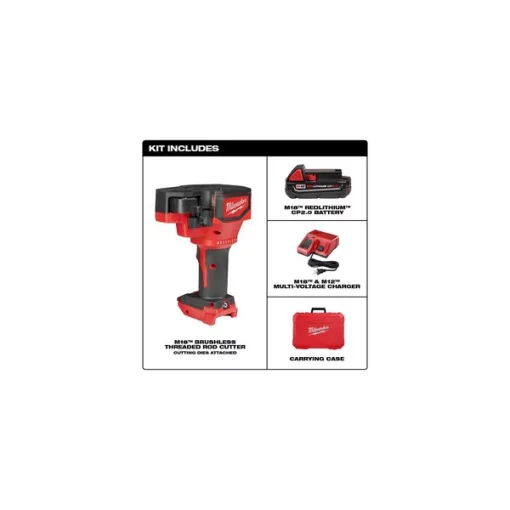 M18 Brushless Threaded Rod Cutter Kit