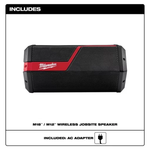 M18/M12 Wireless Jobsite Speaker