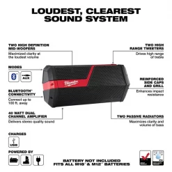 M18/M12 Wireless Jobsite Speaker