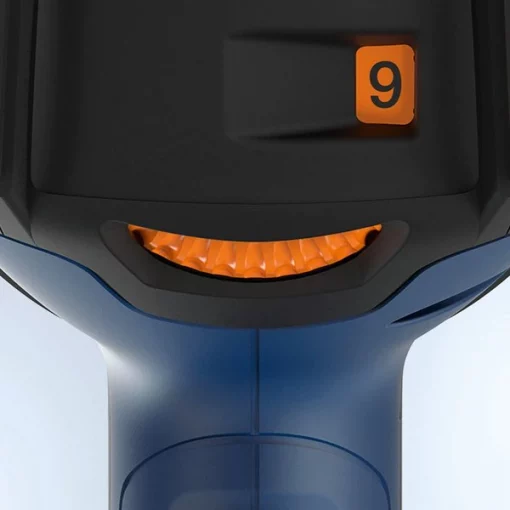 Heat Gun, Electric Powered, 120V AC, Variable Temp. Setting, 1,500 W Watt, Pistol Handle