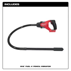 M18 FUEL™ 4 ft. Concrete Pencil Vibrator