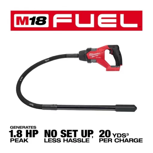 M18 FUEL™ 4 ft. Concrete Pencil Vibrator
