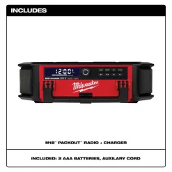 M18™ PACKOUT™ Cordless Radio + Charger