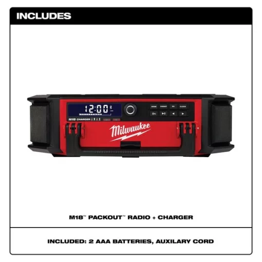 M18™ PACKOUT™ Cordless Radio + Charger