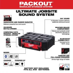 M18™ PACKOUT™ Cordless Radio + Charger