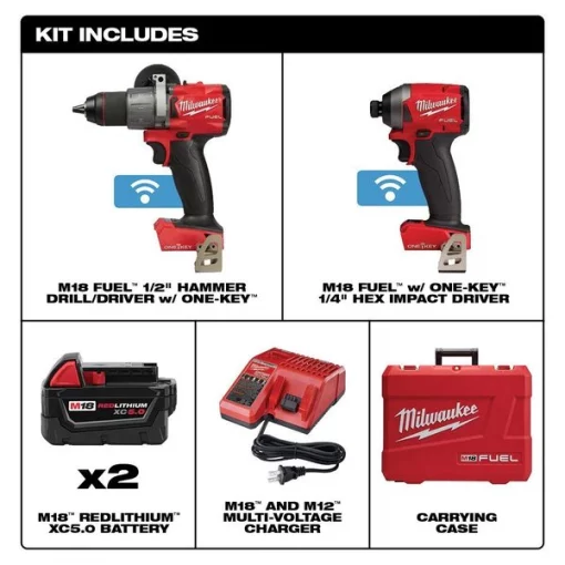 M18 FUEL 2-Tool Combo Kit