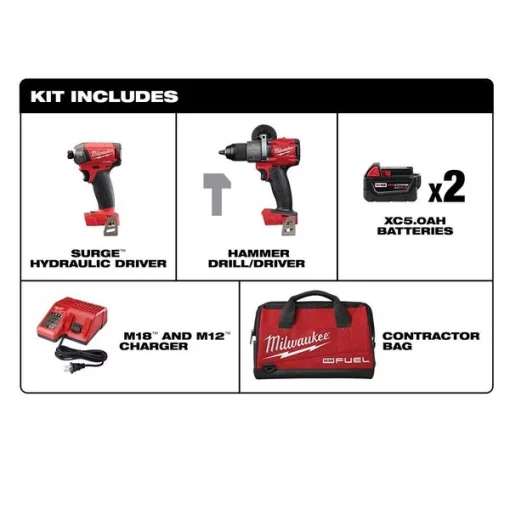 M18 FUEL 2-Tool Combo Kit