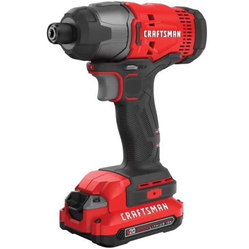 Cordless 1/4" Impact Driver Kit 20V