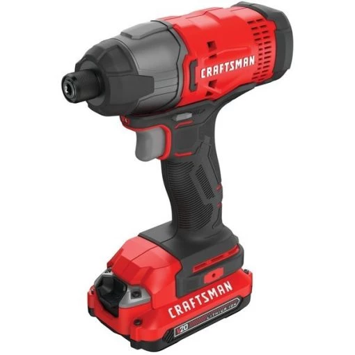 Cordless 1/4" Impact Driver Kit 20V