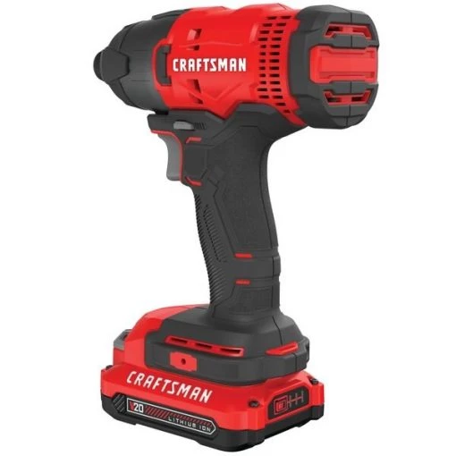 Cordless 1/4" Impact Driver Kit 20V