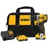 Dewalt Drill, Cordless, 1, 500 RPM, 12V DC
