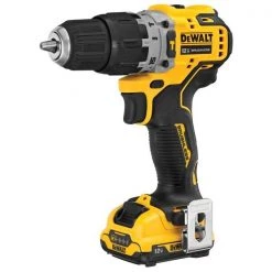 Dewalt Cordless Hammerdrill, 12.0V, Chuck 3/8 4 Cordless Hammerdrill, 12.0V, Chuck 3/8