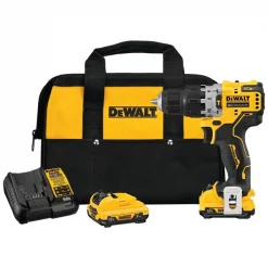Dewalt Cordless Hammerdrill, 12.0V, Chuck 3/8