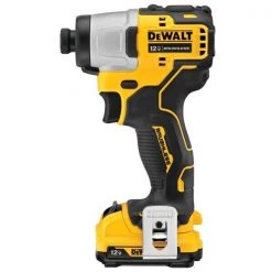 Dewalt Impact Driver, Pistol Grip, 12VDC 7 Impact Driver, Pistol Grip, 12VDC