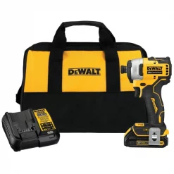 Dewalt Cordless Impact Driver, 20V, 1/4
