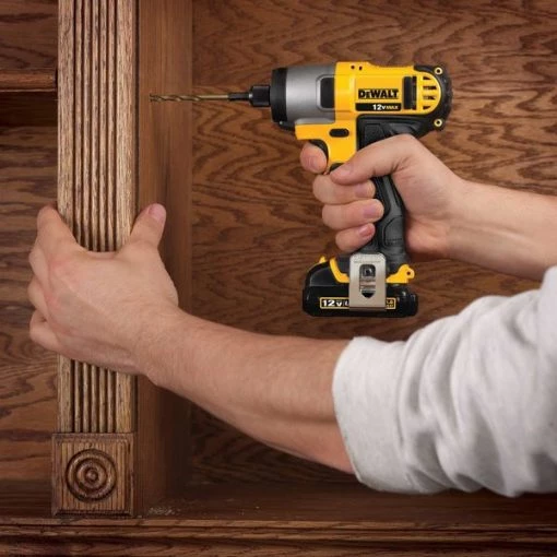 12V MAX 1/4In Cordless Impact Driver Kit, (2) 1.3Ah Batteries