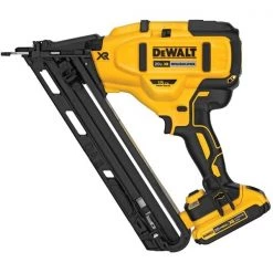 Dewalt 20V MAX* XR(R) 15 GA Cordless Angled Finish Nailer Kit 11 20V MAX* XR(R) 15 GA Cordless Angled Finish Nailer Kit
