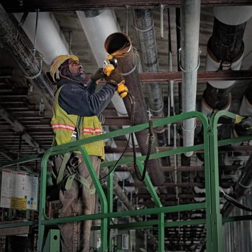 4.5" Small Angle Paddle Switch Angle Grinder with Brake and No-Lock On