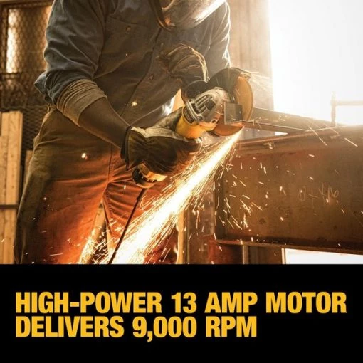 6 in. (150mm) High Performance Paddle Switch Grinder with No Lock-On