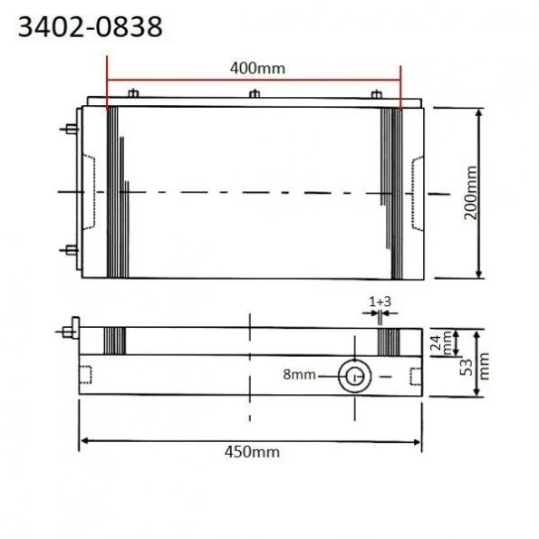 450mm X 200mm Standard Pole Permanenet Magnetic Chuck