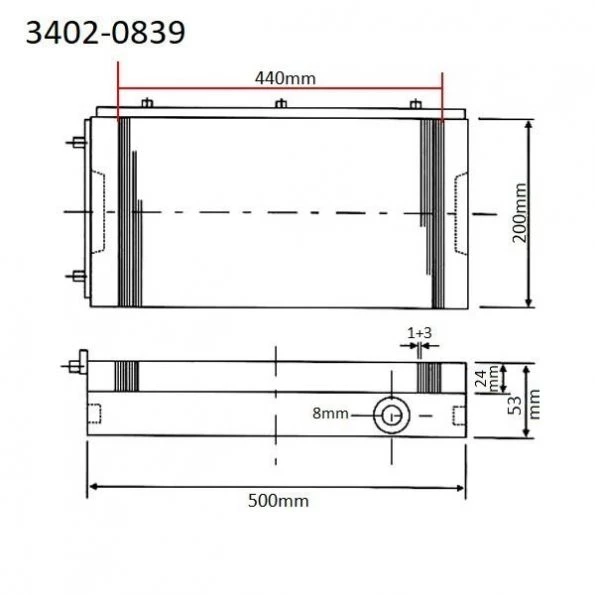 500mm X 200mm Standard Pole Permanenet Magnetic Chuck