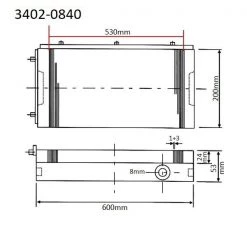 600mm X 200mm Standard Pole Permanenet Magnetic Chuck