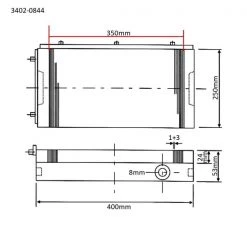 400mm X 250mm Standard Pole Permanenet Magnetic Chuck