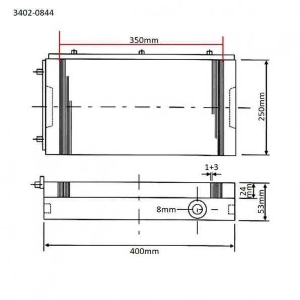 400mm X 250mm Standard Pole Permanenet Magnetic Chuck
