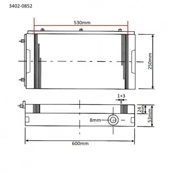 600mm X 250mm Standard Pole Permanenet Magnetic Chuck