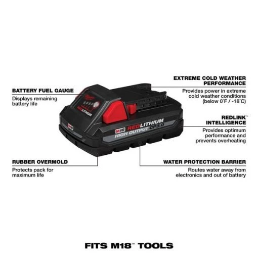 M18 REDLITHIUM HIGH OUTPUT CP3.0 Battery