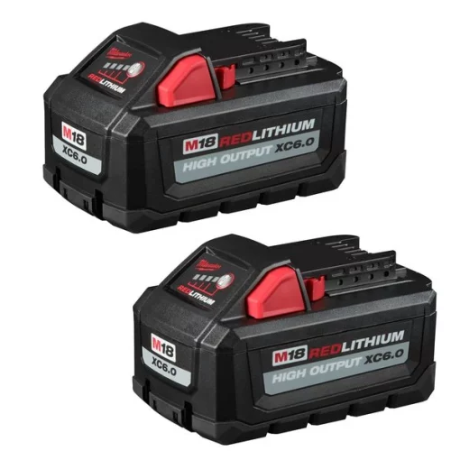 M18 REDLITHIUM HIGH OUTPUT XC6.0 Battery Pack (2 Pk)