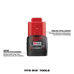 Milwaukee M12 REDLITHIUM CP1.5 Battery Pack 3 M12 REDLITHIUM CP1.5 Battery Pack