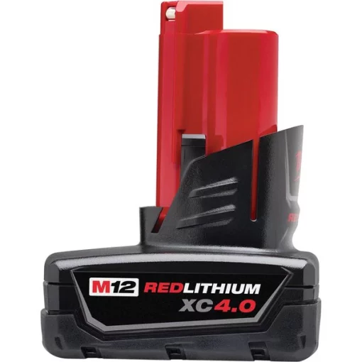 Milwaukee M12 REDLITHIUM XC 4.0 Extended Capacity Battery Pack 1 M12 REDLITHIUM XC 4.0 Extended Capacity Battery Pack
