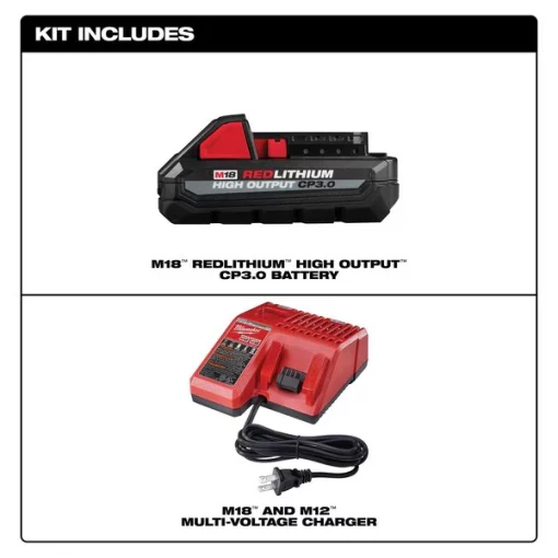 M18 REDLITHIUM HIGH OUTPUT CP3.0 Starter Kit