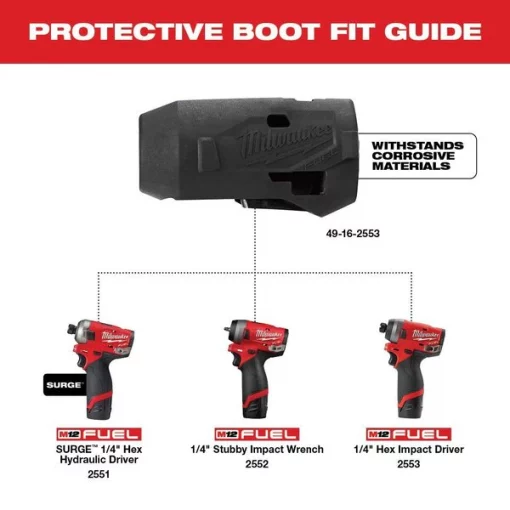M12 FUEL Impact Driver Protective Boot
