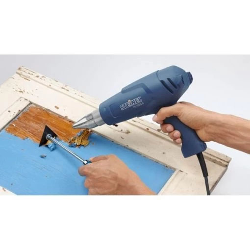 Heat Gun, Electric Powered, 120V AC, Dual Temp. Setting, 1,300 W Watt, Pistol Handle