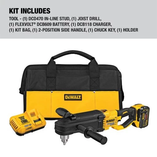 Cordless Stud and Joist Drill Kit, 9.0Ah