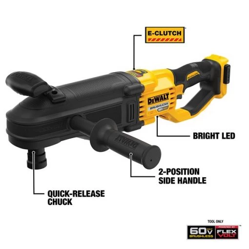 Cordless Stud and Joist Drill, 60V
