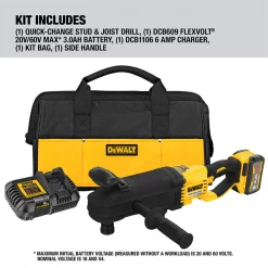Cordless Stud and Joist Drill Kit, 60V