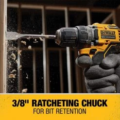 Drill, Cordless, 1, 500 RPM, 12V DC