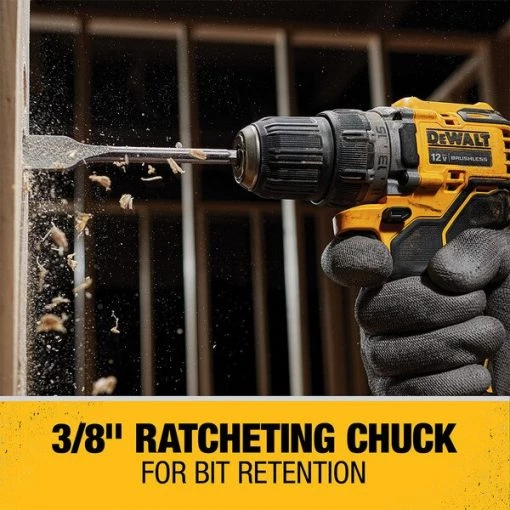 Drill, Cordless, 1, 500 RPM, 12V DC