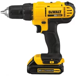 1/2 in, 20V DC Cordless Drill, Battery Included