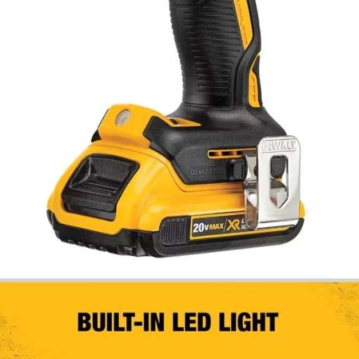 1/2 in, 20V DC Cordless Drill, Battery Included